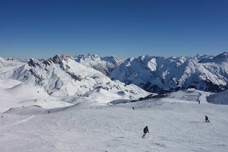 Ein perfekter Arlberg Skitag
