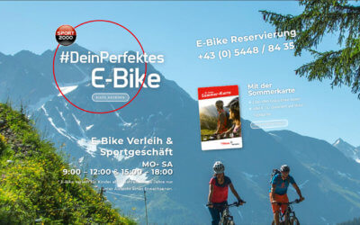 NOW! Rent your perfect E-Bike