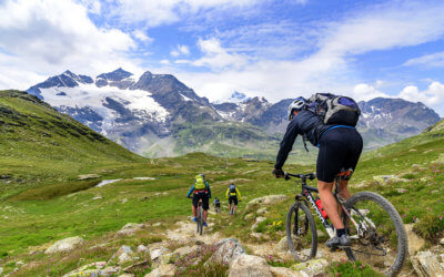 Popular MTB routes on the Arlberg