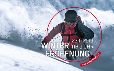 LET’S START!Sport Matt Winter Eröffnung 2019